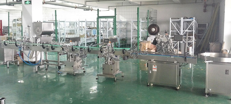 全自動醬料灌裝生產(chǎn)線，大顆粒醬料灌裝生產(chǎn)線